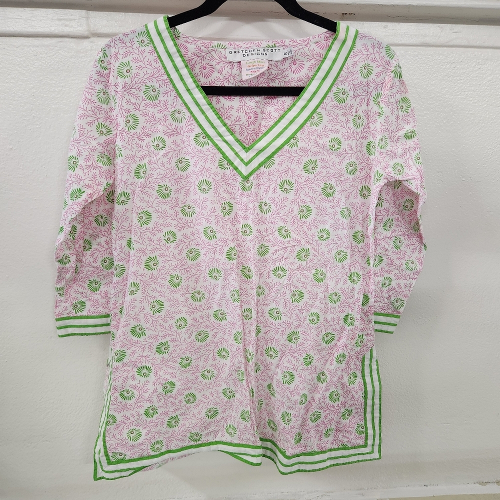 Gretchen Scott Cotton tunic cover-up